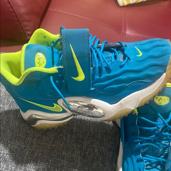 Nike men Blue and Green Athletic Shoes main image 7